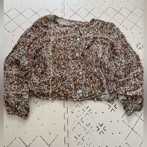 Rylee and Cru women’s size M top